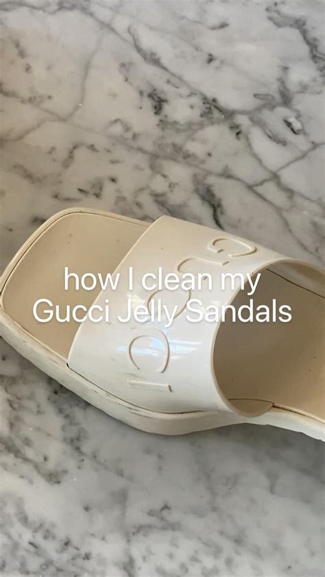 how do you clean gucci slides|Gucci slides cleaner.